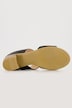 Leren sandalen, open hak, wijdte H