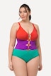 Badeanzug, Colorblocking, Softcups, Aussparungen, recycelt