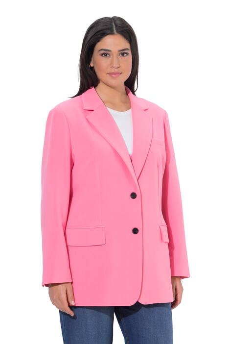 Blejzr, oversize, klopový límec, zapínání na knoflíky