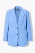Blazer med reverskrave og knaplukning, oversized