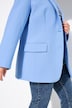 Blazer med reverskrave og knaplukning, oversized