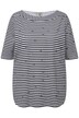 Tričko, proužky, včely, lodičkový výstřih, krátké rukávy
