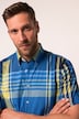 JP1880 rutete skjorte, korte ermer, buttondown-krage, modern fit, opptil 8 XL