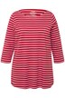 Pruhované tričko, Pima bavlna, lodičkový výstřih, 3/4 rukávy
