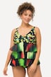 Mixed Print Tiered Tankini Set