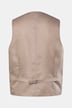 Gilet de mariage JP1880 en tissu jacquard. Col à revers et doublure dans le dos - jusqu’au 74