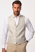 Gilet de mariage JP1880 en tissu jacquard. Col à revers et doublure dans le dos - jusqu’au 74