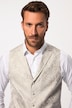 Gilet de mariage JP1880 en tissu jacquard. Col à revers et doublure dans le dos - jusqu’au 74