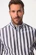JP1880 business overhemd, lange mouwen, strepen, EasyCare, buttondown kraag, modernn fit, tot 8 XL