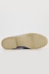 Leder-Loafer, Veloursleder, Textilfutter, Blockabsatz