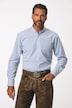 JP1880 rutete skjorte, folkedrakt, langermet, minibuttondown-krage, modern fit, opptil 8 XL