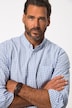 JP1880 rutete skjorte, folkedrakt, langermet, minibuttondown-krage, modern fit, opptil 8 XL