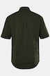 Piqué shirt, FLEXNAMIC®, short sleeve, button-down collar, modern fit, up to 8 XL