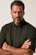 Piqué shirt, FLEXNAMIC®, short sleeve, button-down collar, modern fit, up to 8 XL