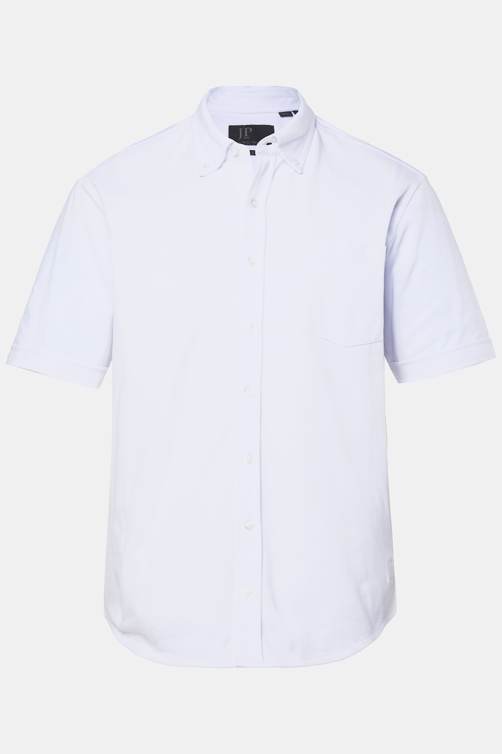 JP1880 Piqué-Hemd, FLEXNAMIC®, Halbarm, Buttondown-Kragen, Modern Fit, bis 8 XL
