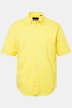 Piqueskjorte, FLEXNAMIC®, halvermer, buttondown-krage, moderne passform, opptil 8XL