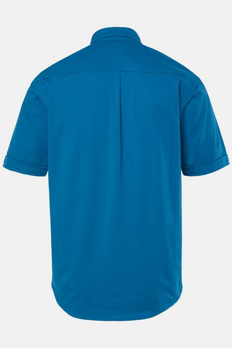 JP 1880 Piqué-Hemd, FLEXNAMIC®, Halbarm, Buttondown-Kragen, Modern Fit, bis 8 XL