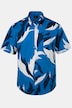 Hemd, Halbarm, Allover-Print, Buttondown-Kragen, Modern Fit, bis 8 XL