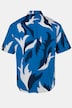 Hemd, Halbarm, Allover-Print, Buttondown-Kragen, Modern Fit, bis 8 XL
