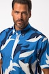 Hemd, Halbarm, Allover-Print, Buttondown-Kragen, Modern Fit, bis 8 XL
