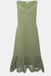 Eco Cotton Scalloped Lace Trim Dress