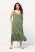 Eco Cotton Scalloped Lace Trim Dress