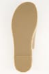 Leren sandalen, echt leer, plateauzool met een gevlochten look