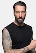 Tanktop, überschnittene Schultern, Rundhals, bis 8 XL