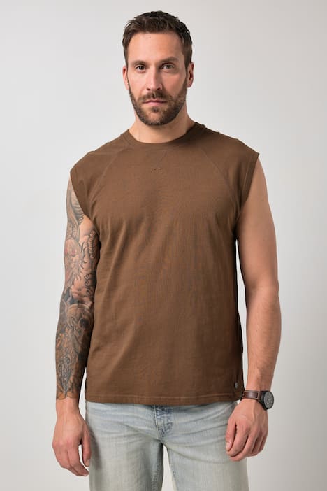 Tank top JP 1880, obniżona linia ramion, okrągły dekolt, do rozm. 8XL