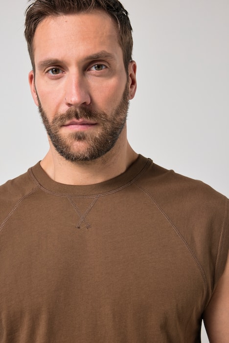 Tank top JP 1880, obniżona linia ramion, okrągły dekolt, do rozm. 8XL