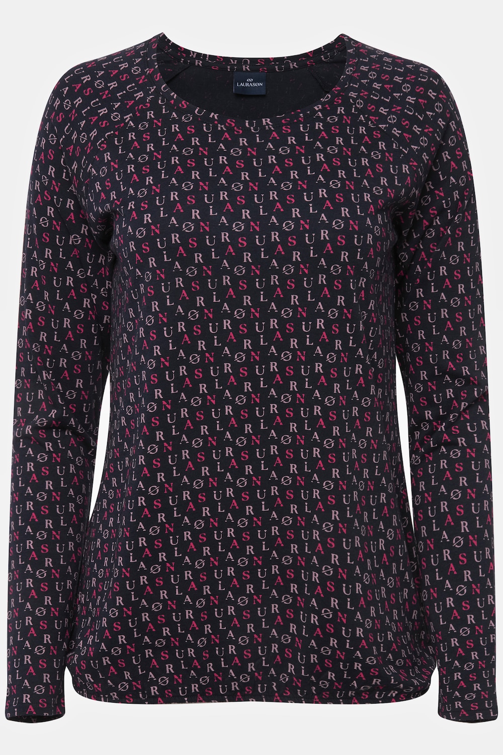 Stora storlekar T-shirt, Dam, rosa, storlek: M, Syntetfibrer/Bomull, LAURASON