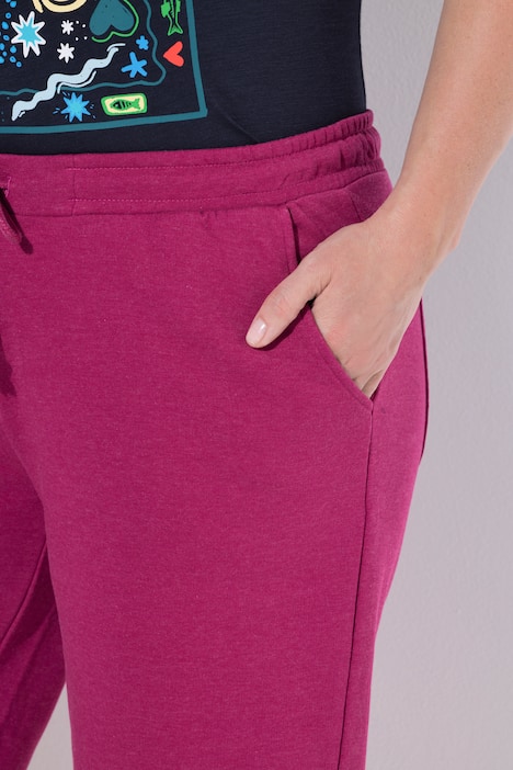 Sweatshorts Mary, weites, gerades Bein, Elastikbund