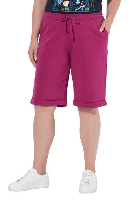 Teplákové šortky Mary, široké, rovné nohavice, elastický pas