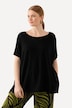 Pullover, oversized, U-Boot-Ausschnitt, Fledermausarm