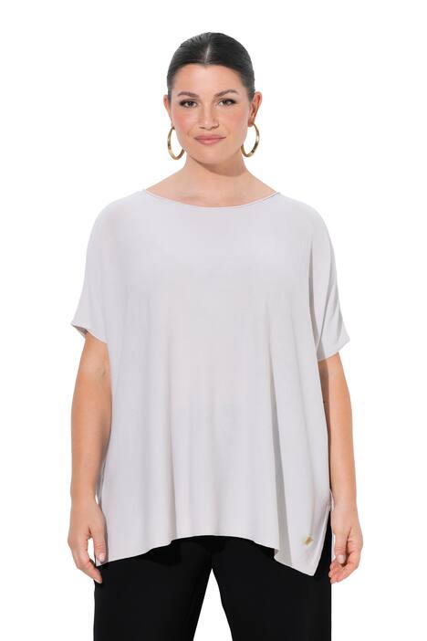 Svetr, oversize, lodičkový výstřih, netopýří rukávy