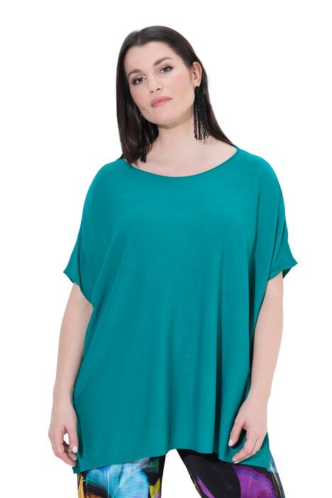 Svetr, oversize, lodičkový výstřih, netopýří rukávy