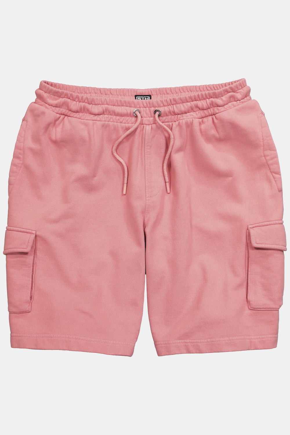 STHUGE Cargo-Bermuda, Elastikbund, Sweat, Relaxed Fit, bis 8 XL