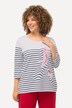 Jellyfish Striped 3/4 Sleeve Tee