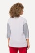 Jellyfish Striped 3/4 Sleeve Tee