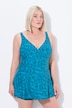 Vestido de baño, medusas, rellenos blandos, cuello redondo, material reciclado