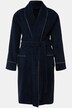Terrycloth Tie Waist Belted Bathrobe