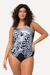 Leopard Print One Piece Swim Suit