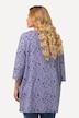 Paisley 3/4 Sleeve Square Neck Tunic Tee