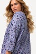 Paisley 3/4 Sleeve Square Neck Tunic Tee