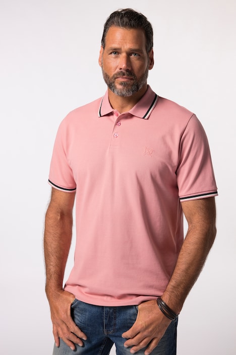 Maglia polo JP1880 in piqué con FLEXNAMIC® e mezze maniche, disponibile fino alla tg. 8XL