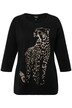 Tričko, leopard, Classci, kulatý výstřih, 3/4 rukávy