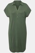 Nachthemd, oversized, Hemdkragen, V-Ausschnitt, Halbarm