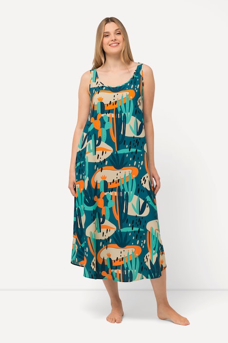 Cactus print outlet dress