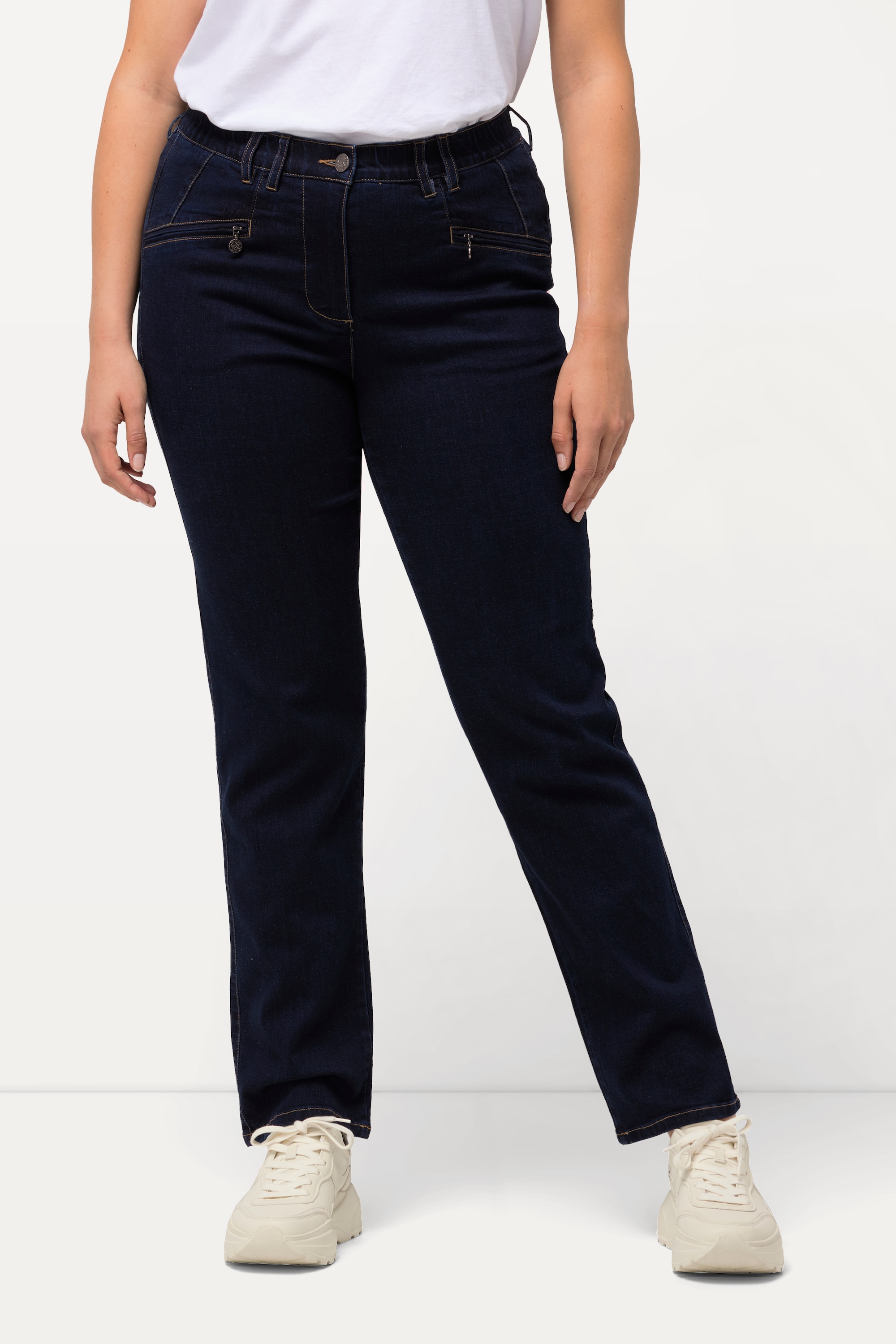 Ulla Popken Damen große Größen Jeans Mony konisches Bein Stretch