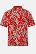 Poloshirt, Halbarm, Piqué, floraler Print, bis 8 XL
